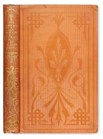 SMITH, ALBERT. The Story of Mont Blanc.  1853